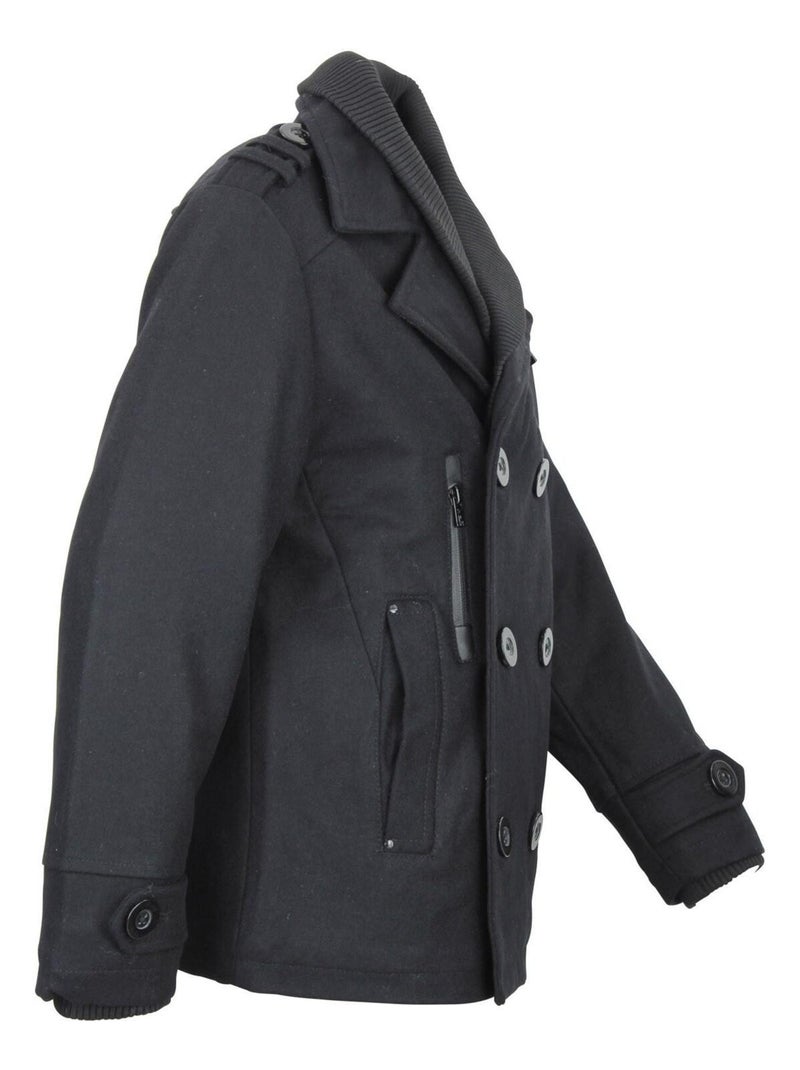 Caban garçon ECOBLEEZ - SRK Noir Noir - Kiabi