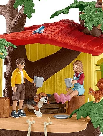 Cabane aventure dans les arbres