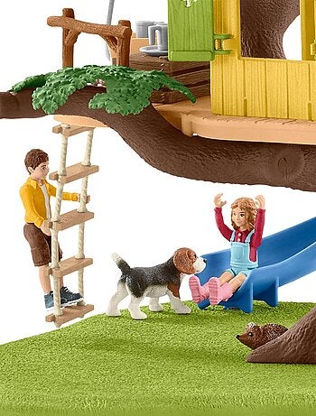 Cabane aventure dans les arbres