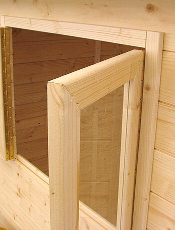 Cabane en bois avec bac à sable intégré PALM SPRINGS