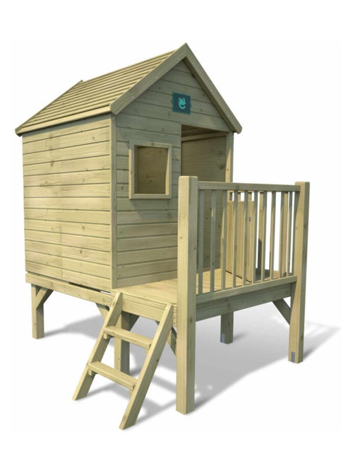 Cabane en bois enfant sur pilotis WINNY - Kiabi