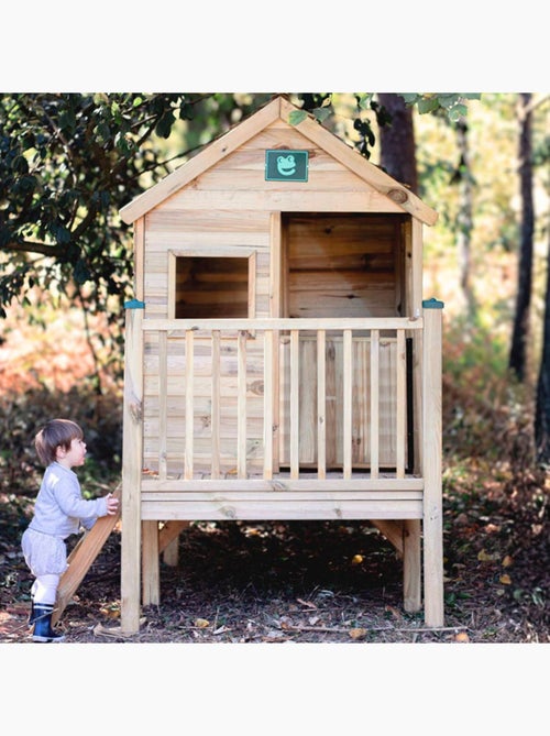 Cabane en bois enfant sur pilotis WINNY - Kiabi