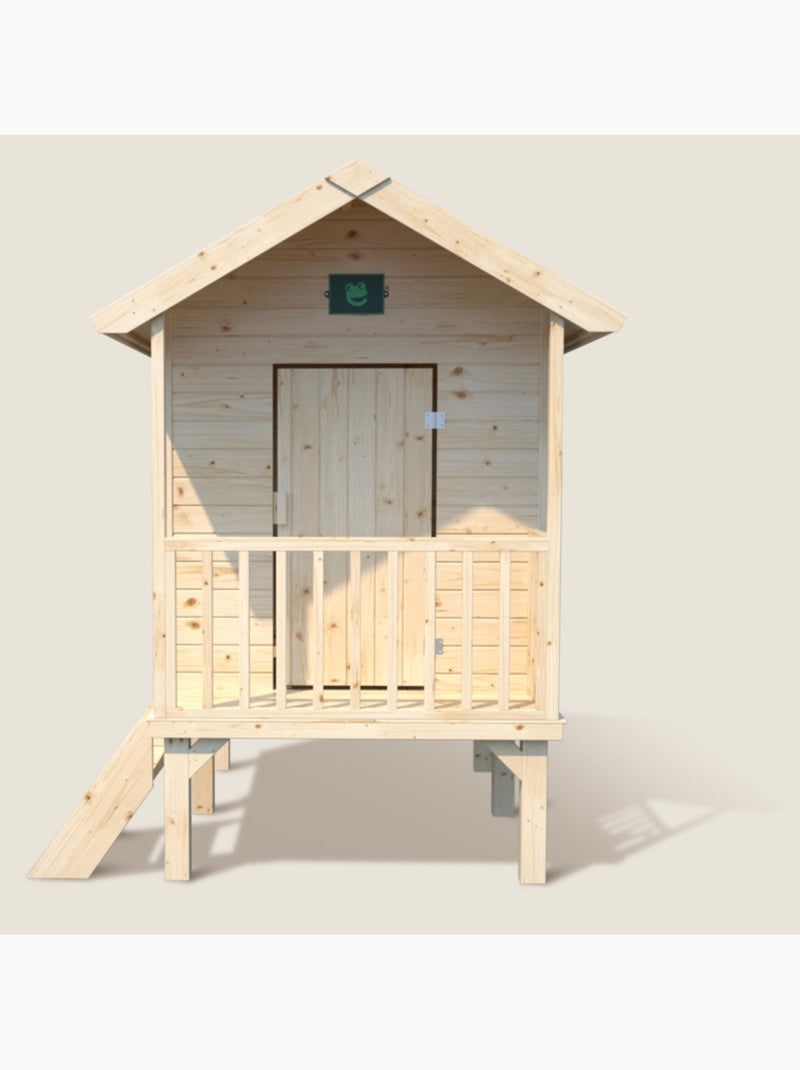 Cabane en bois pour enfants - Kangourou - Soulet Beige - Kiabi