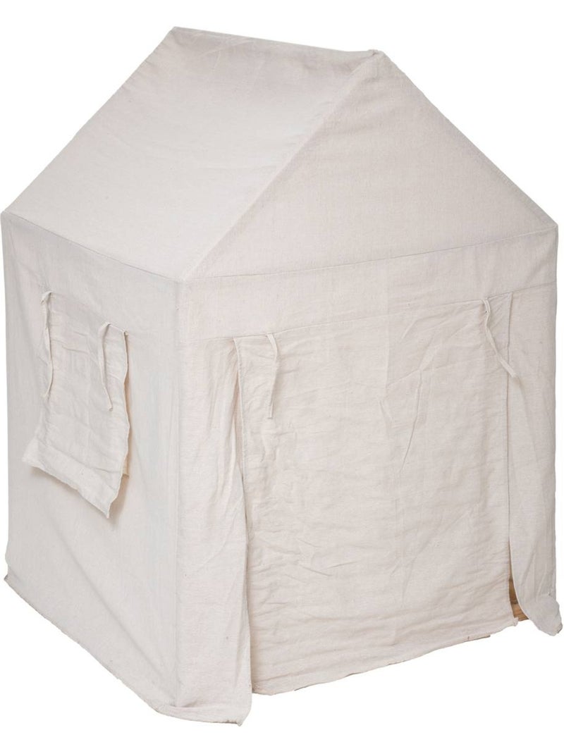 Cabane enfant à monter structure en pin safari Beige - Kiabi