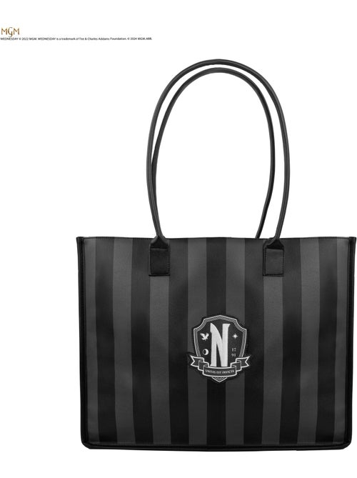 Cabas Académie Nevermore Noir - Mercredi - Kiabi