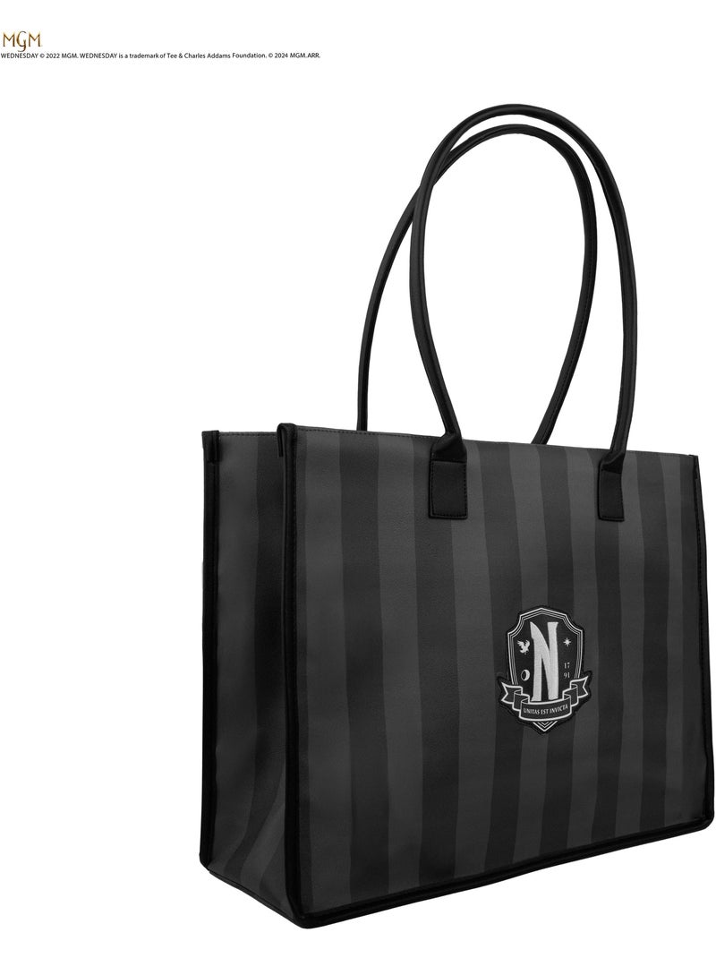 Cabas Académie Nevermore Noir - Mercredi Noir - Kiabi