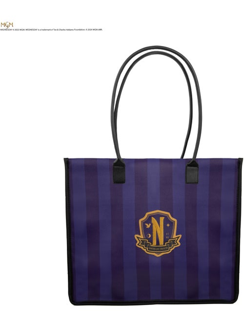 Cabas Académie Nevermore Violet - Mercredi - Kiabi