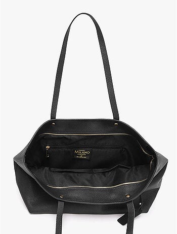 Cabas caviar cuir milano cuir de vachette