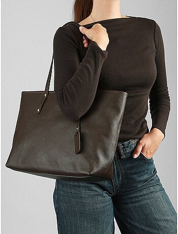 Cabas caviar cuir milano cuir de vachette