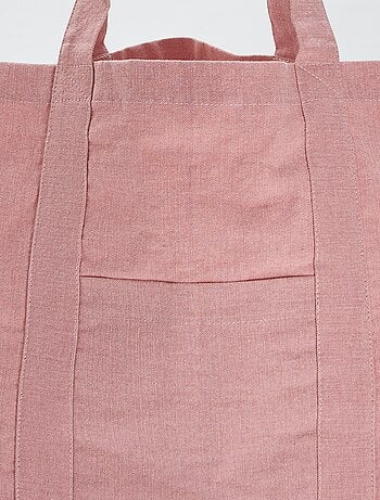 Cabas de plage extra-large en coton