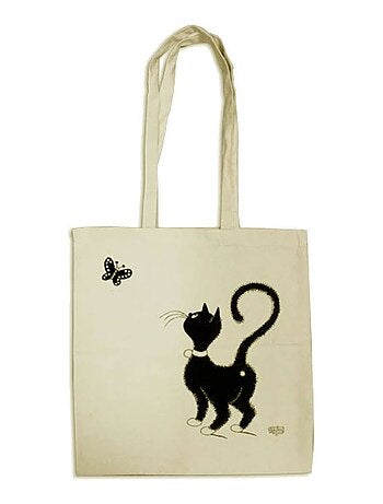 Cabas Femme Les Chats de Dubout - Papillon