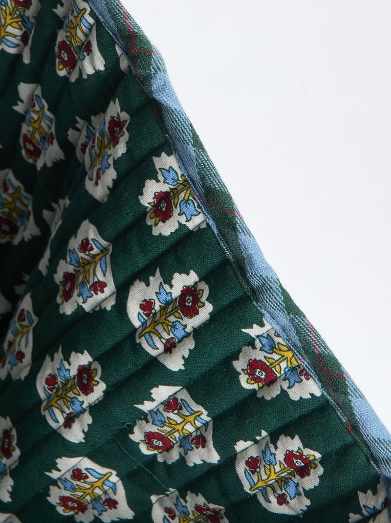 Cabas 'Kiabi & Catherine Painvin' avec poche 40x34 cm Vert - Kiabi