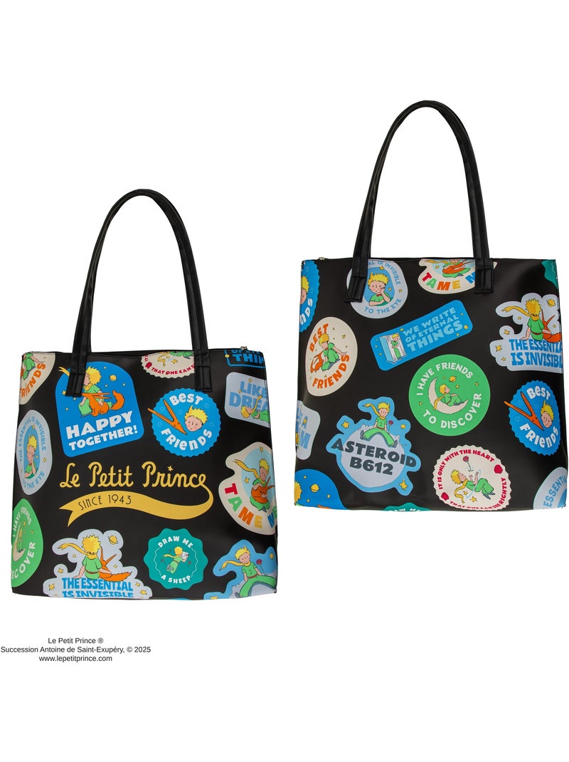 Cabas Le Petit Prince Symphonie de l'amitié - Le Petit Prince Multicolore - Kiabi