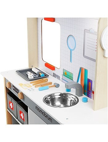 Cabinet médical en bois avec 20 accessoires mamabrum
