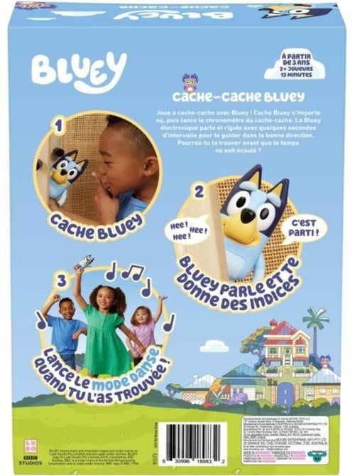 Cache-cache - jeux-interactif - bluey - 1 figurine électronique - bleu - dès 3 ans - Kiabi
