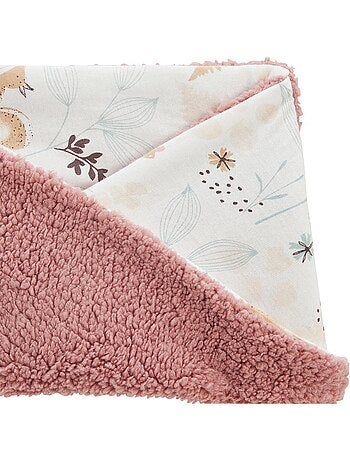 Cache cou enfant en sherpa Bloom