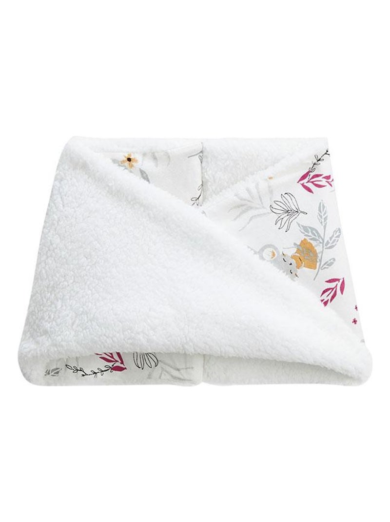 Cache cou enfant en sherpa Charlie Ecru - Kiabi