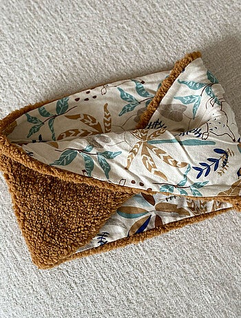 Cache cou enfant en sherpa Lamascotte