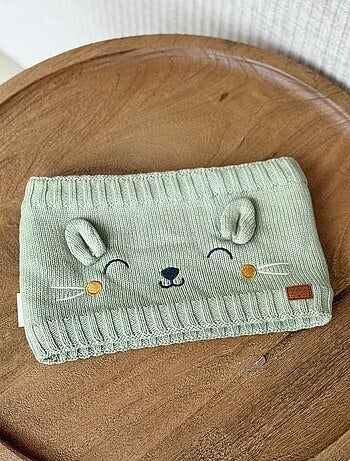 Cache cou enfant en tricot Boavista