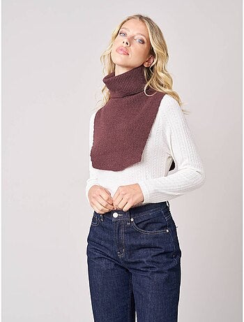 Cache-cou maille femme 'Deeluxe'