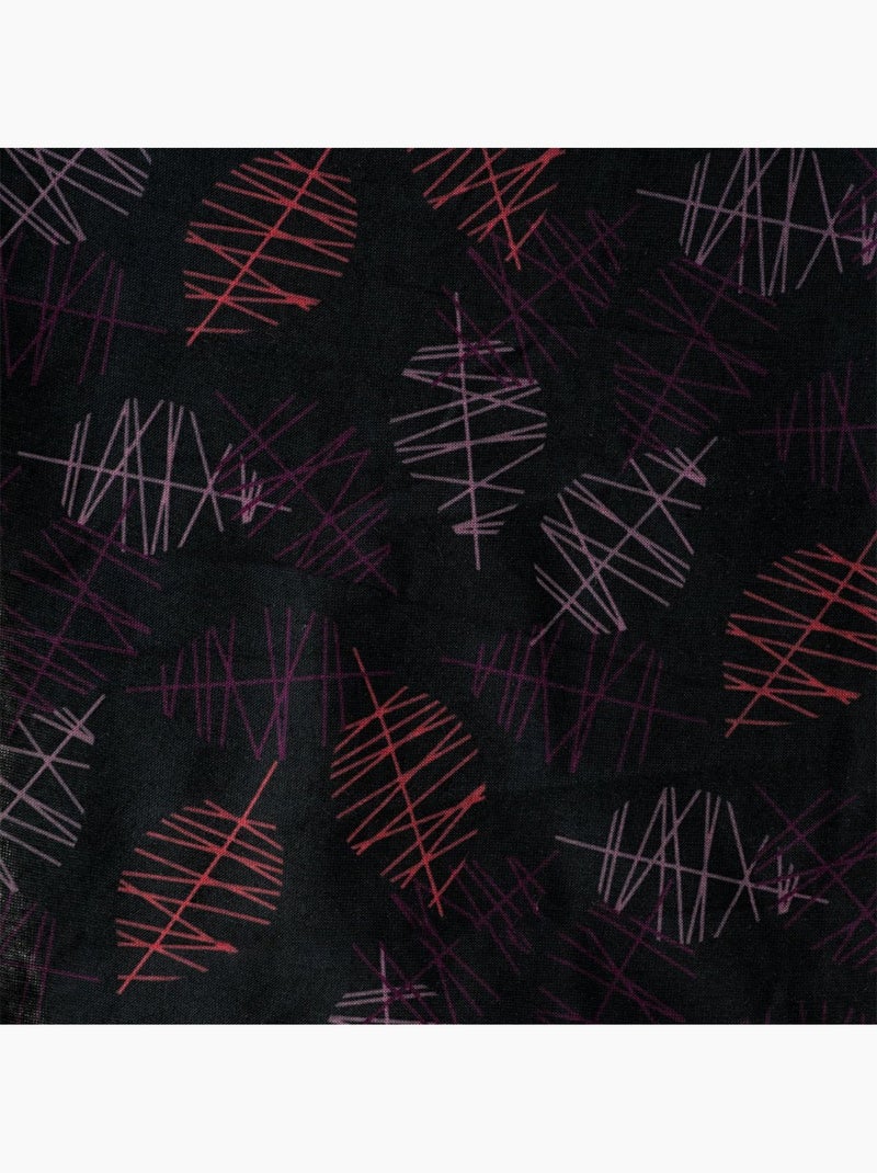 Cache-cou motif/style feuilles - hi-tec Noir - Kiabi