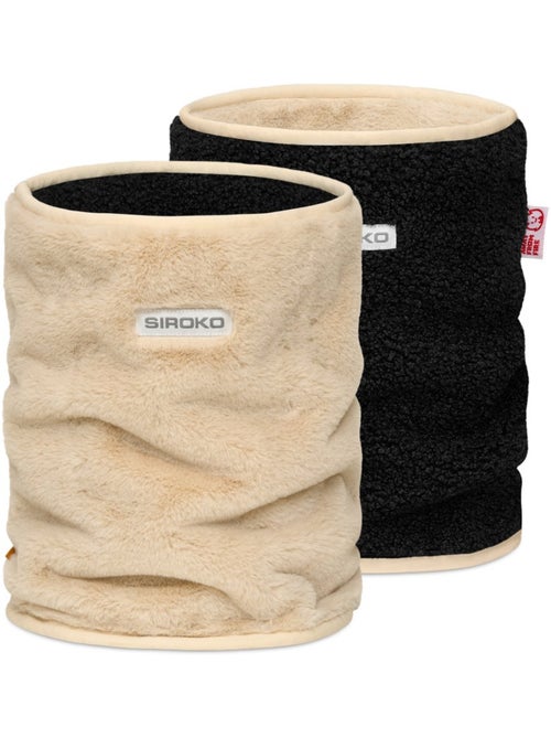 Cache-cou réversible en sherpa et micropolaire enfant lifestyle enfants choice - Kiabi