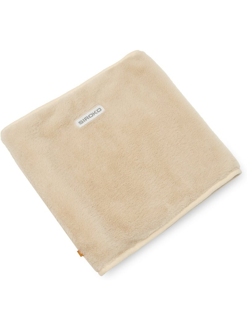 Cache-cou réversible en sherpa et micropolaire enfant lifestyle enfants choice Beige - Kiabi