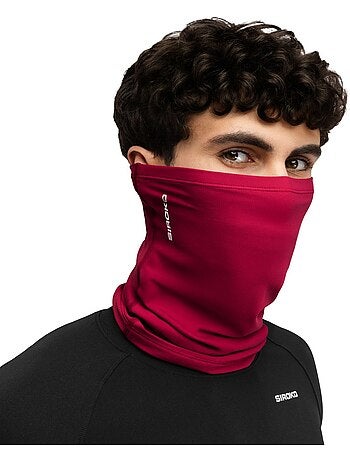 Cache-cou vélo homme et femme nw shield burgundy