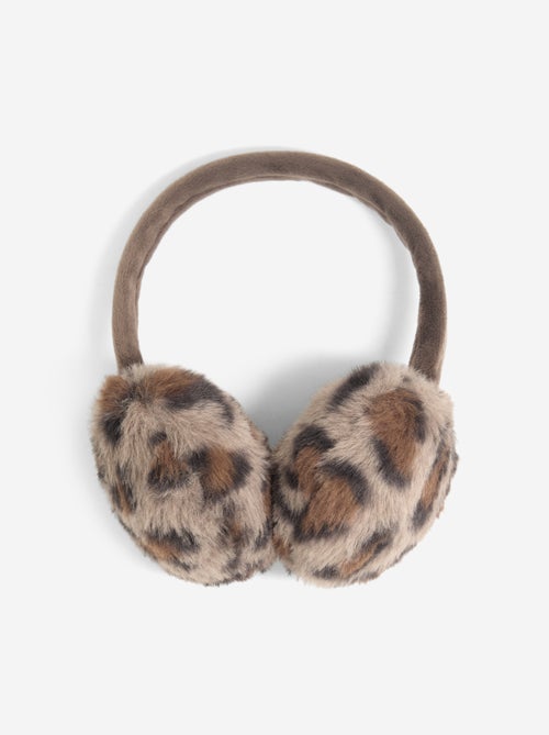 Cache oreilles avec imprimé 'léopard' - Kiabi