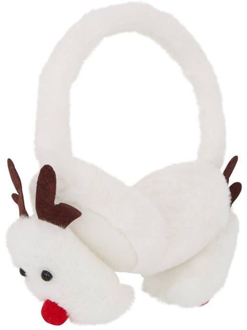 Cache-oreilles de noël motif renne - Kiabi
