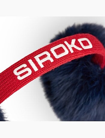 Cache-oreilles de ski rétro en fausse fourrure homme et femme montchat