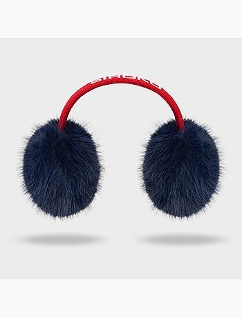 Cache-oreilles de ski rétro en fausse fourrure homme et femme montchat
