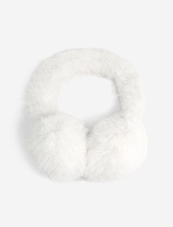 Cache-oreilles en fausse fourrure