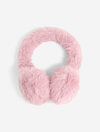 Cache-oreilles en fausse fourrure