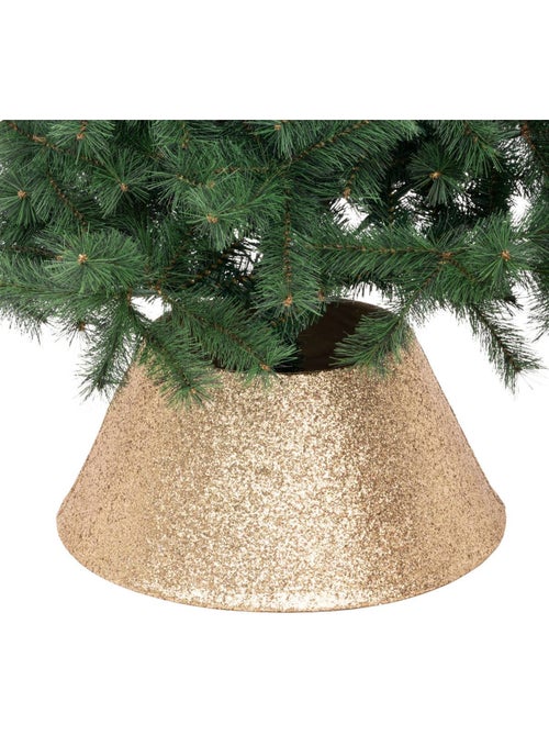 Cache pied de sapin pailleté d56 cm - Kiabi