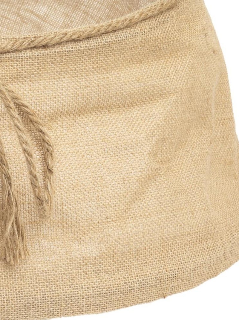 Cache pied sapin jute Jedle Beige - Kiabi