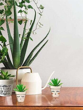 Cache pot A fleur de pot en bambou