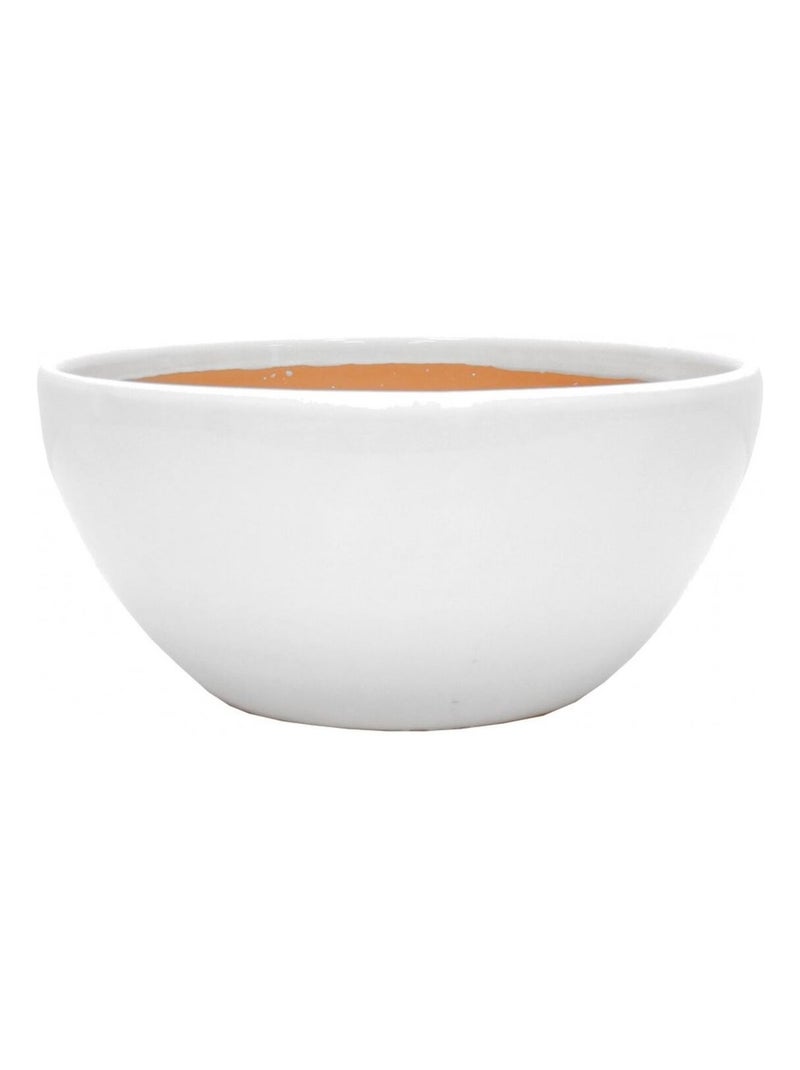 Cache pot Beauty en Terre Cuite Blanc - Kiabi