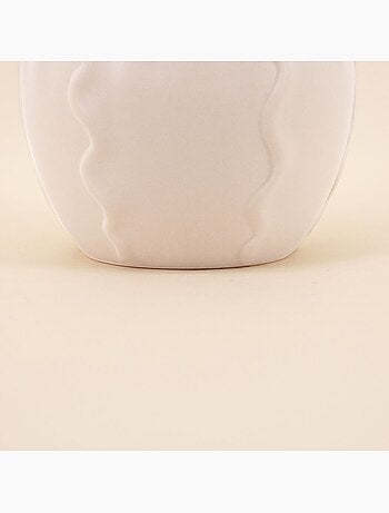 Cache pot céramique festonné 13x10cm