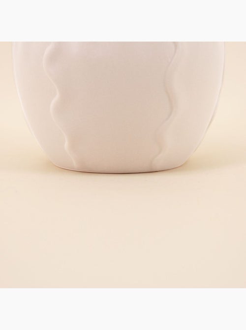 Cache pot céramique festonné 13x10cm - Kiabi