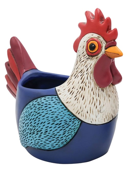 Cache pot coq par Allen Designs - Kiabi