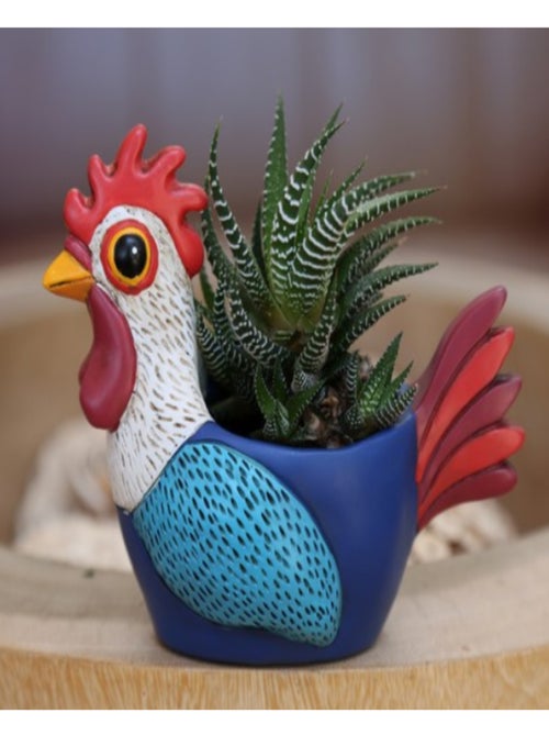 Cache pot coq par Allen Designs - Kiabi