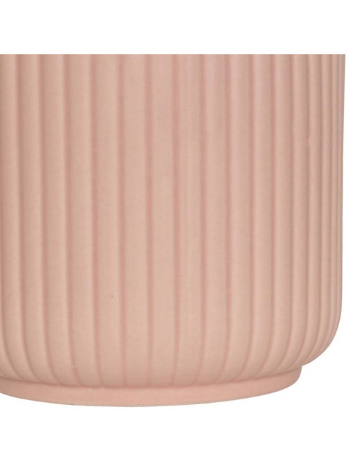 Cache-pot cylindrique cannelé nuria - Kiabi Cache-pot cylindrique cannelé nuria - Kiabi