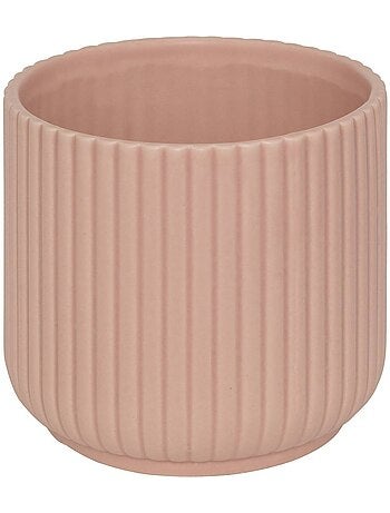 Cache-pot cylindrique cannelé nuria