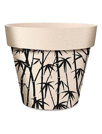 Cache pot de fleurs bambouseraie en bambou