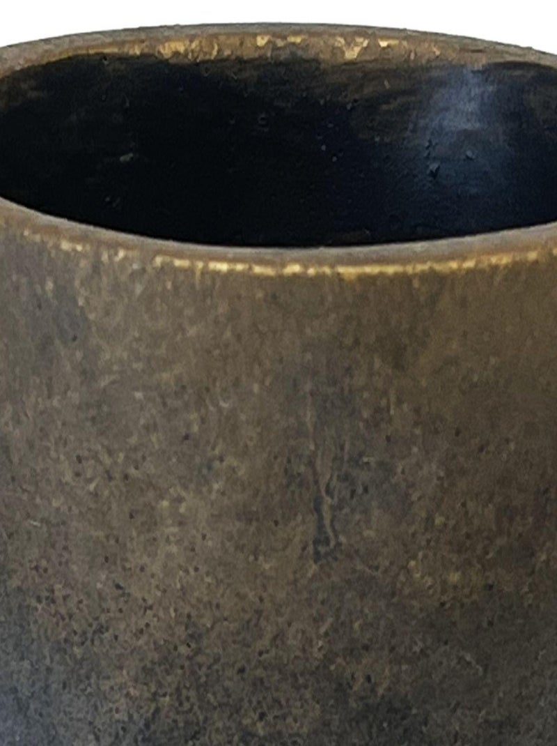 Cache pot de fleurs en ciment Gris - Kiabi