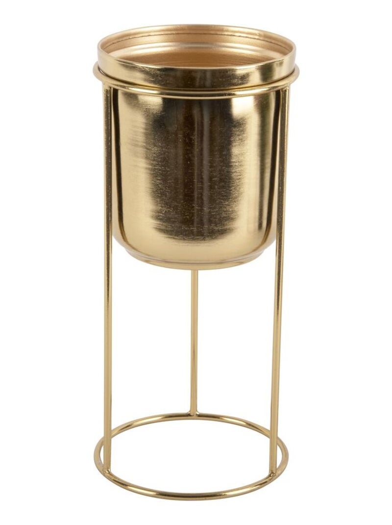 Cache pot design métal Tub Doré/or - Kiabi