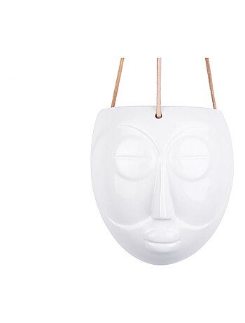 Cache-pot design suspendu Mask