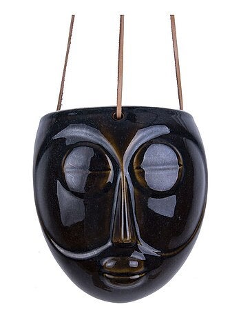 Cache-pot design suspendu Mask