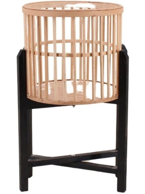Cache-pot en bambou 48cm - Kiabi